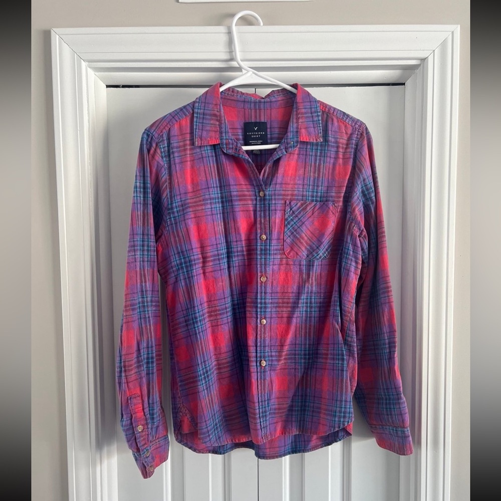American Eagle Down Shirt